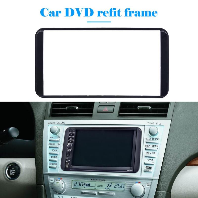 2 Din Auto Radio Android Player Frame Fascia Panel for Toyota Camry Vios Corolla Wish Artis 4500 2006