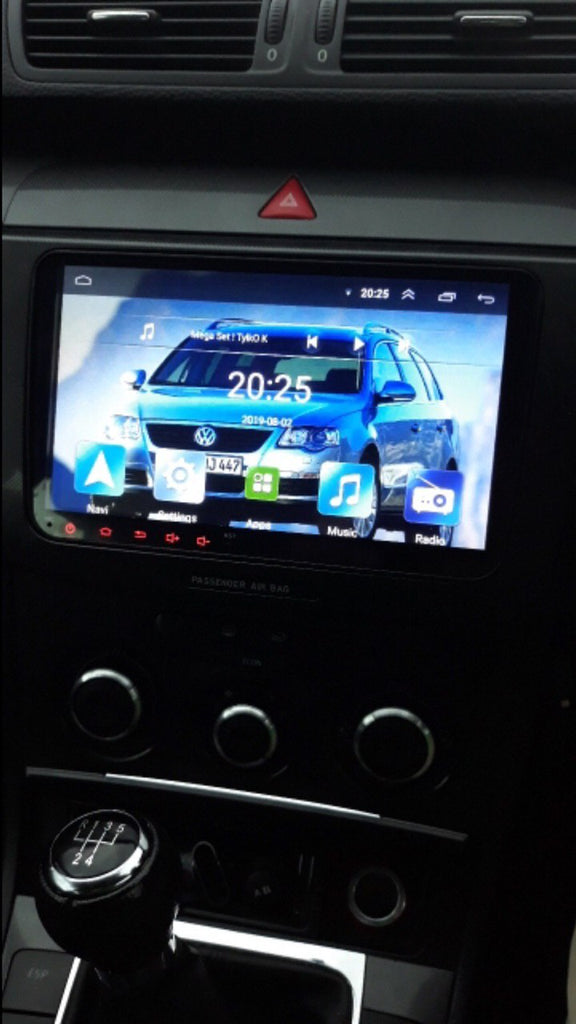 Suit VW Android 11.0 Head Unit + Reversing Camera for Volkswagen, Skoda Bluetooth, Radio, Video Player