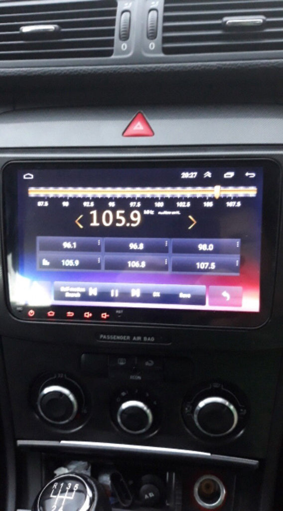 1G + 16G Suit VW Android 11 Double DIN Head Unit + Reversing Camera, 2 Year Warranty, Volkswagen, Skoda Bluetooth, Radio, Video Player