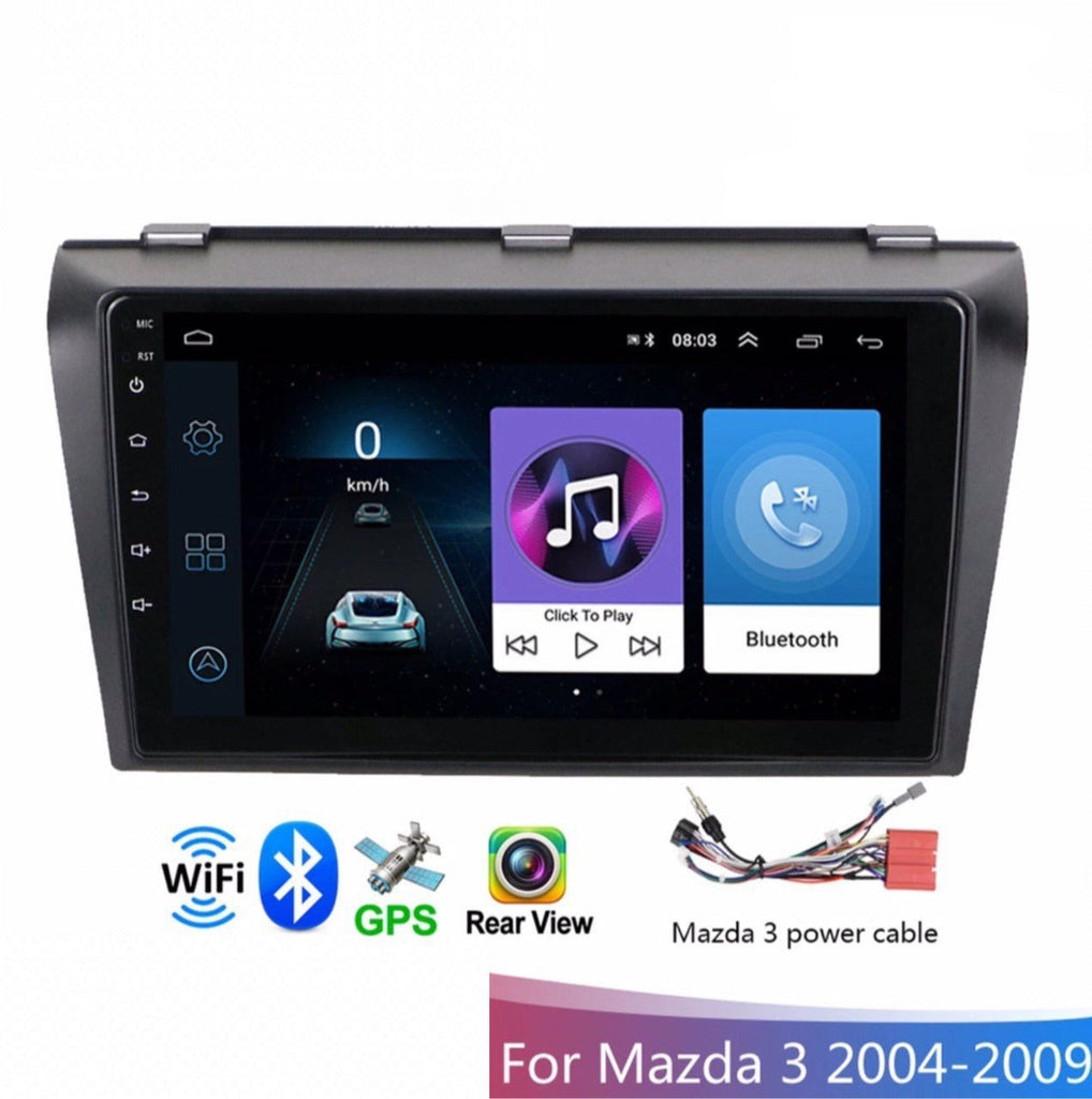 Mazda 3 Android Car GPS Stereo 2G - 32G WIFI Quad Core 2 din Multimedia for Mazda Axela 2004-2009