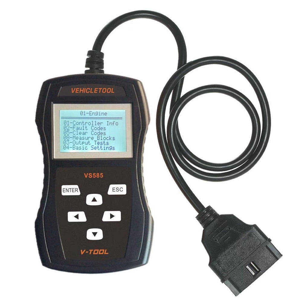 2020 Newest Eobd Obd2 CAN VAG Code Reader Obd2 Scanner Automotive Scan Tool VS585