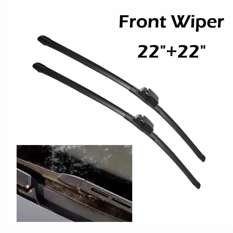 Front Rear Wiper Blades Set Suitable for Audi A4 B6 B7 Estate Avant 2004-2008 Windshield 22"+22"+13"