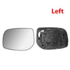 Alkar 6431267 
Left Side Wing Mirror Glass For Toyota Yaris 2006-2009 Left Side Wing Mirror Glass Compatible with Toyota Yaris VITZ 2005 2006 2007 2008 2009 2010 Original OEM Part Numbers 

TOYOTA:
87961-52640
TOYOTA:
8796152640

OE Numbers

TOYOTA
879090D260
Cross-Reference Numbers

IPARLUX
31332701
PRASCO
TY3257514
SCHLIECKMANN
10850907
TOYOTA
879090D260
TYC
336-0058-1
VAN WEZEL
5432837