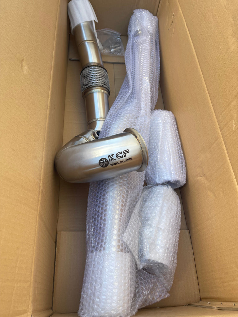 Audi S3 8V VW Golf 7R 3.5” Exhaust Downpipe Catless 2.0 AE888