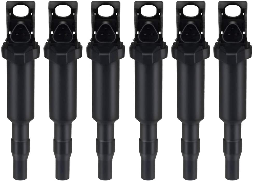 BOSCH 0221504470 IGNITION COILS SET 6PCS For BMW E81 E87 E46 E60 E90 X3 X5 Part # 12138616153 12137594596