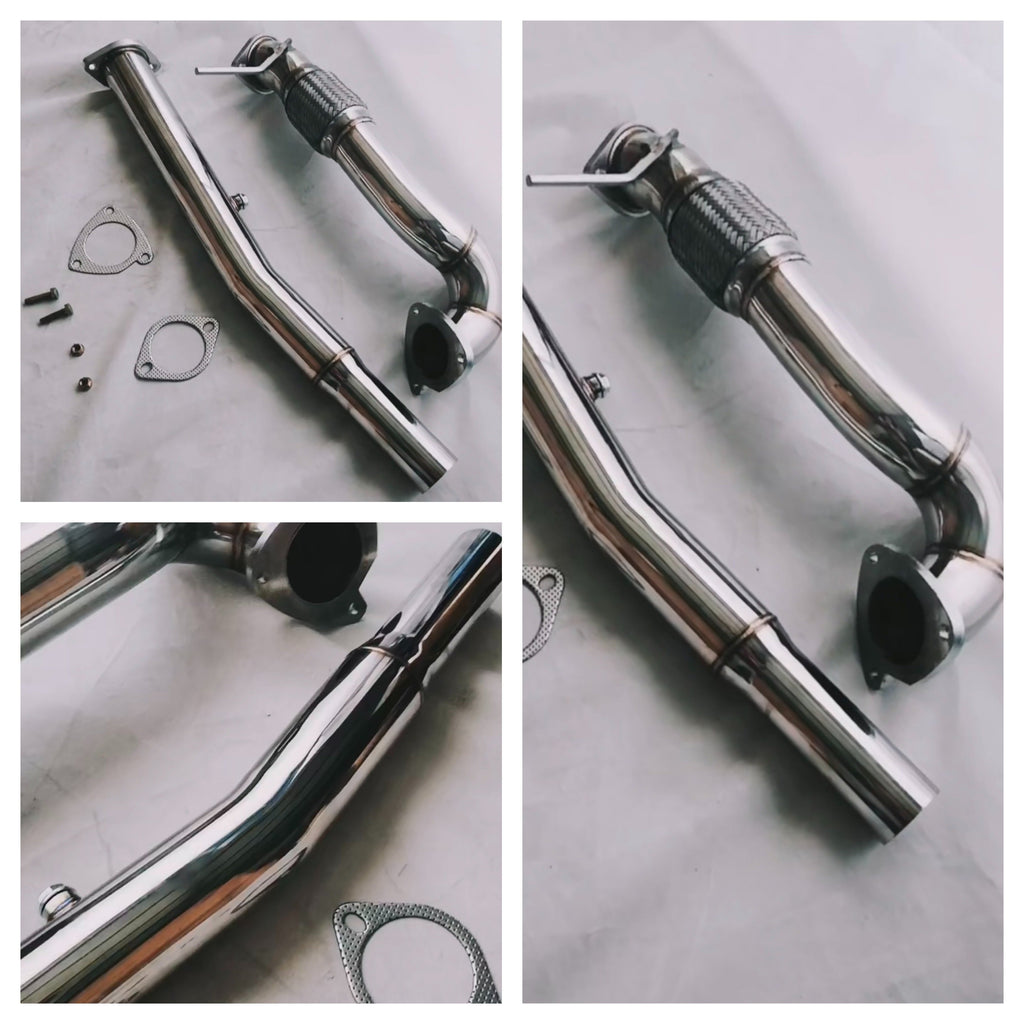 3” Stainless Steel Turbo Downpipe Exhaust Audi S3 Catless Downpipe A3 / S3 Type 8L, TT Quattro Type 8N - 1.8T engines