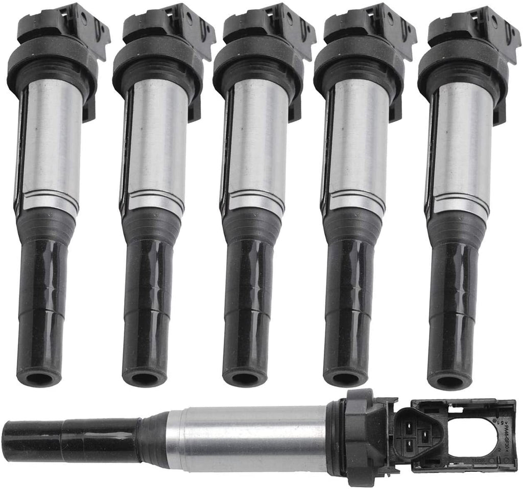 6PCS/Lot Ignition Coils 12138616153 12137594596 0221504470 12137571643 C1795 C1826 Suitable for BMW E81 F22 F23 E46 E90 F33 X3 E83