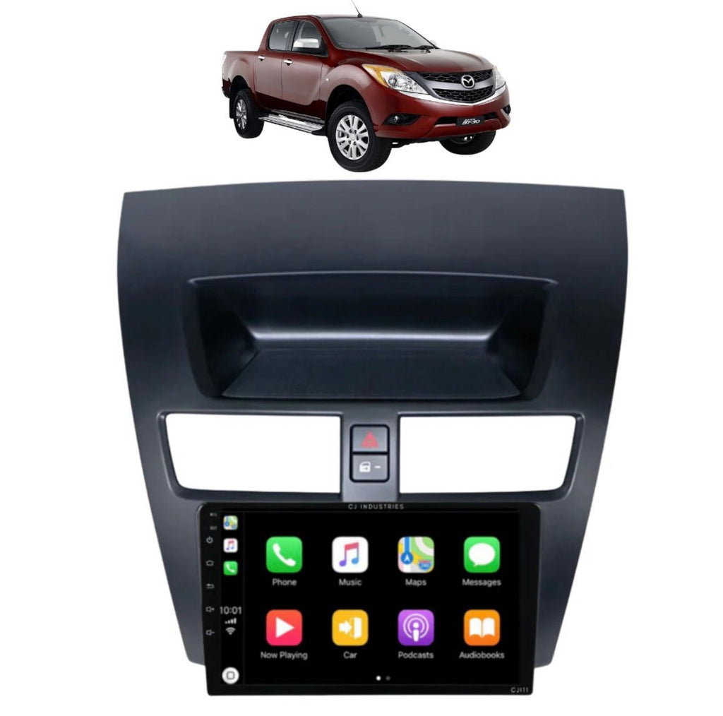 9” Car Stereo For MAZDA BT50 Supports Apple CarPlay Android Auto Reverse Camera GPS NZ Maps Android 12 Radio BT Hands Free Calls The  Reversing Camera, GPS NZ Map