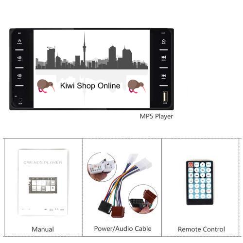 Compatible with Toyota Car Stereo Head Unit + Rear View Camera, Bluetooth, Radio, Video Player