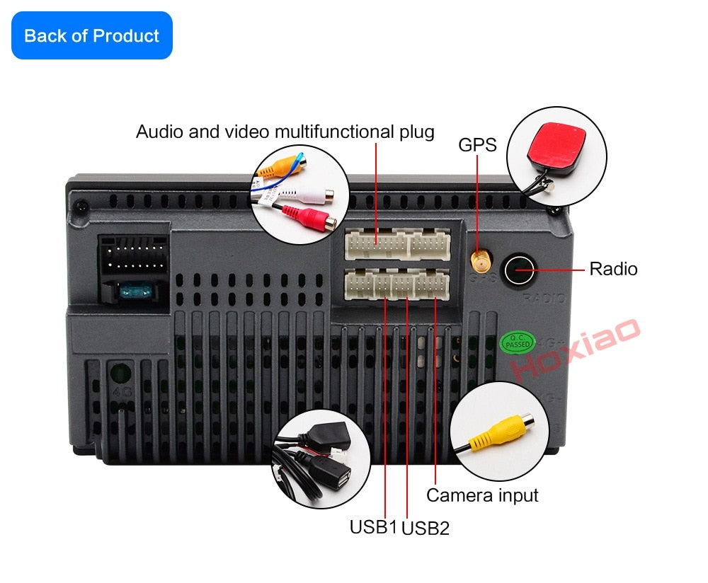 **SPECIAL!** Android 8.1 Car Stereo 2 DIN 7” + Suit for Mitsubishi Harness, GPS Navigation, Bluetooth, USB