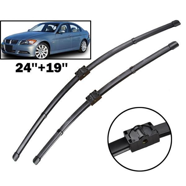 Front Windscreen Windshield Wiper Blades For BMW 3 Series E90 E91 323i 325i 328i 335i 328xi 2005 - 2009