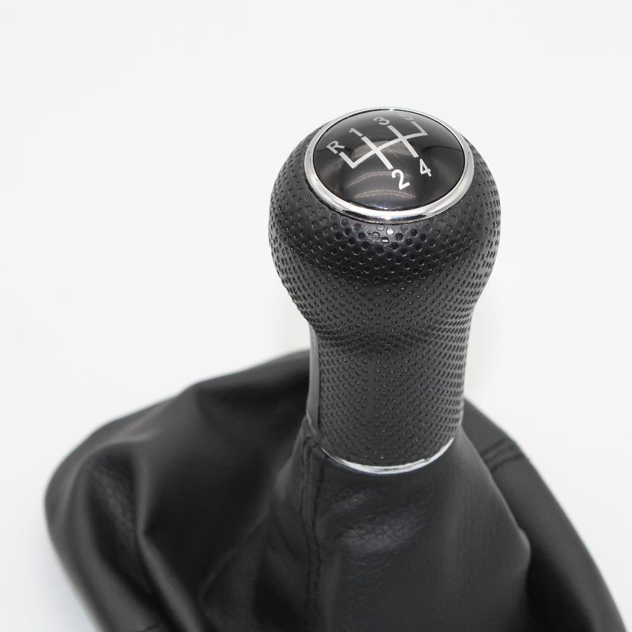 5 Speed Gear Stick Shift Knob For VW Golf 4 MK4 With Red Stitching On The Boot