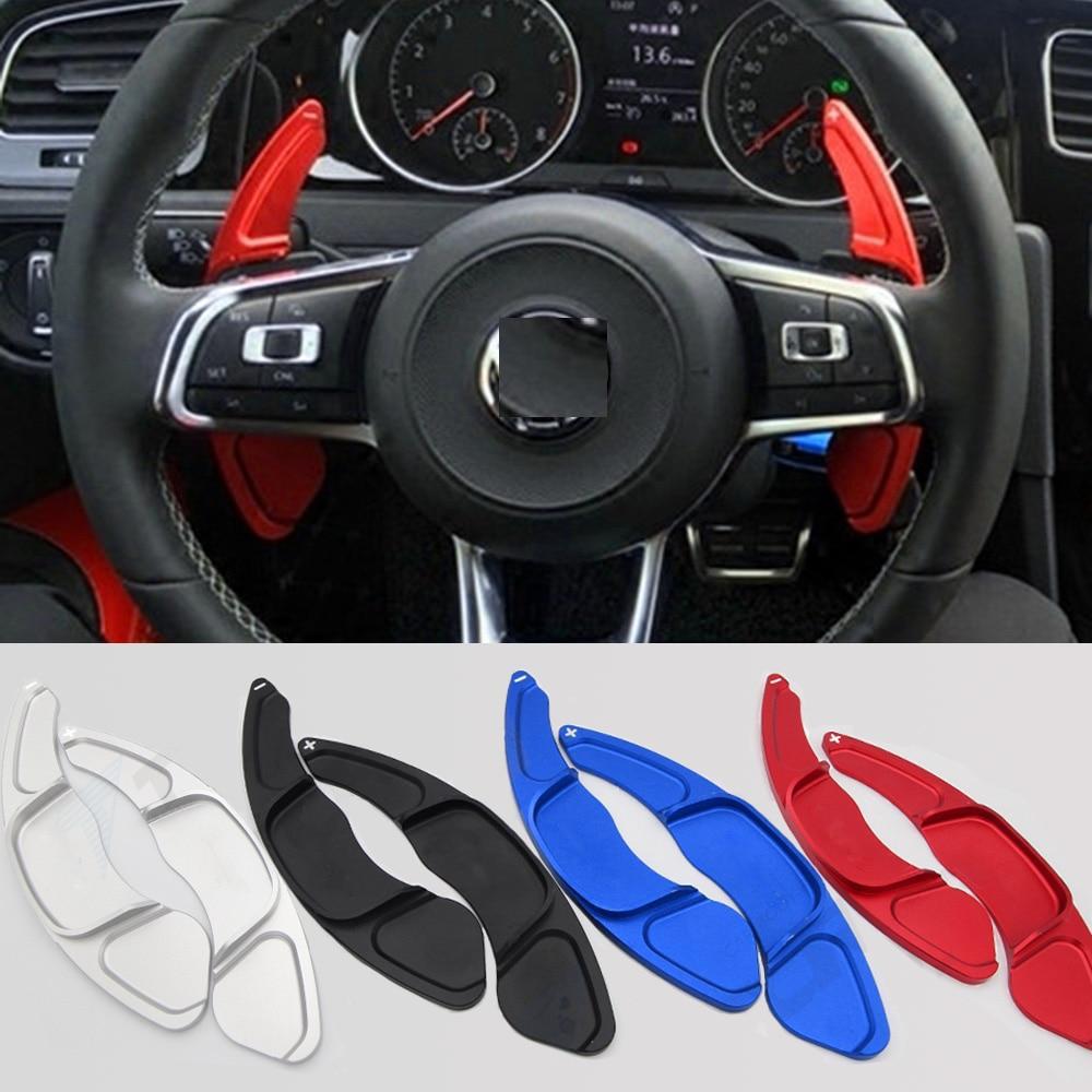 RED Suit for VW Golf 7 GTI MK7 MK7.5 R Rline GTE GTD Steering Wheel DSG Paddle Extension * Not for Golf 7 *