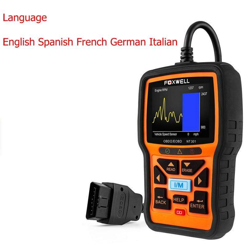 **SPECIAL** Foxwell NT301 OBD OBD2 Scanner Car Engine Diagnostic Scan Tool