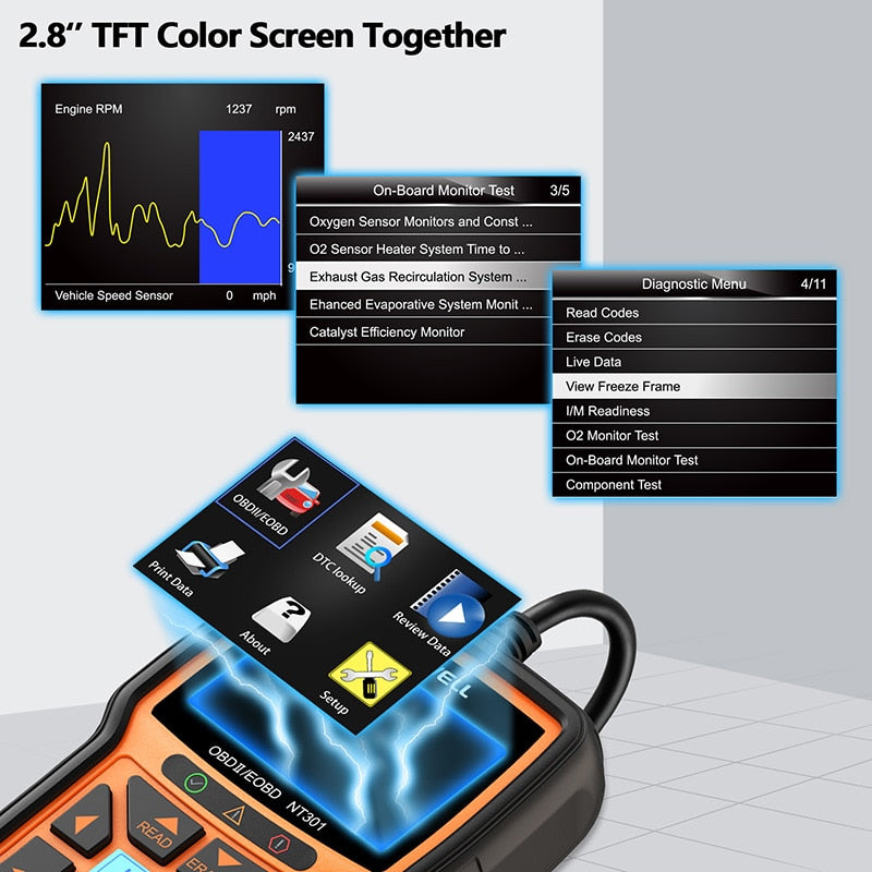 Foxwell OBD OBD2 Scanner Car Engine Diagnostic Scan Tool