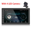 2 DIN Android Car Stereo GPS Navigation Rear View Camera 7'' MP5 Player Bluetooth WIFI Audio Radio