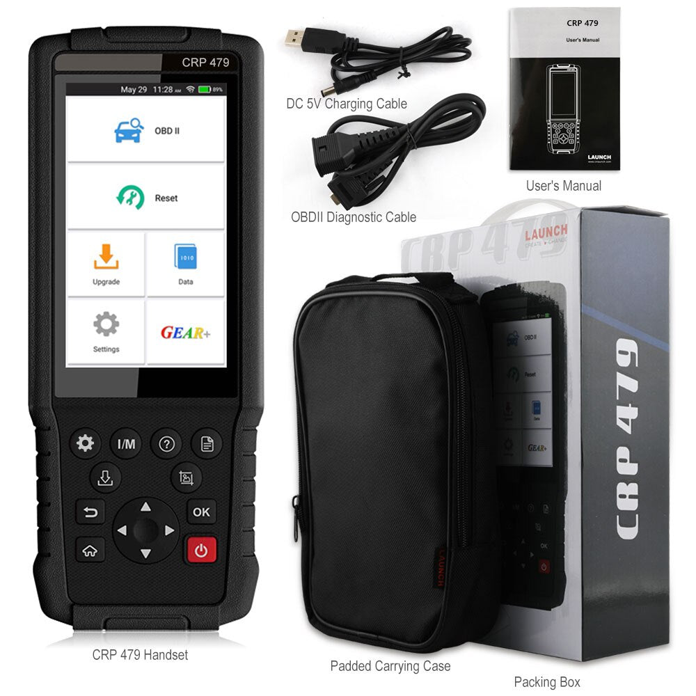 LAUNCH X431 CRP479 OBD2 Scanner JOBD Auto Scanner ABS TPMS DPF IMMO Key EPB Oil Reset Car diagnostic Tool OBD2 LAUNCH X431 WIFI