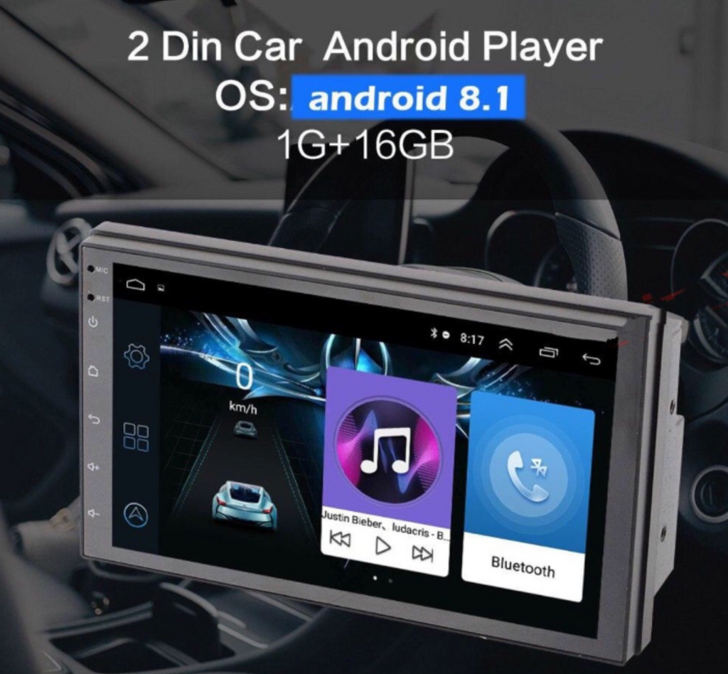 **SPECIAL!** Car Stereo CarPlay / Android Auto 2 DIN 7” + Compatible with Toyota Harness, GPS Navigation, Bluetooth, USB