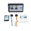 Car Stereo Double DIN Head Unit with Rear View Camera, Bluetooth, Hands Free Calls