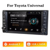 2 DIN 1G - 16G Android 9.0 OEM Looking Universal Car Multimedia Player Car Radio Player Stereo Compatible with Toyota HIACE COROLLA RAV4