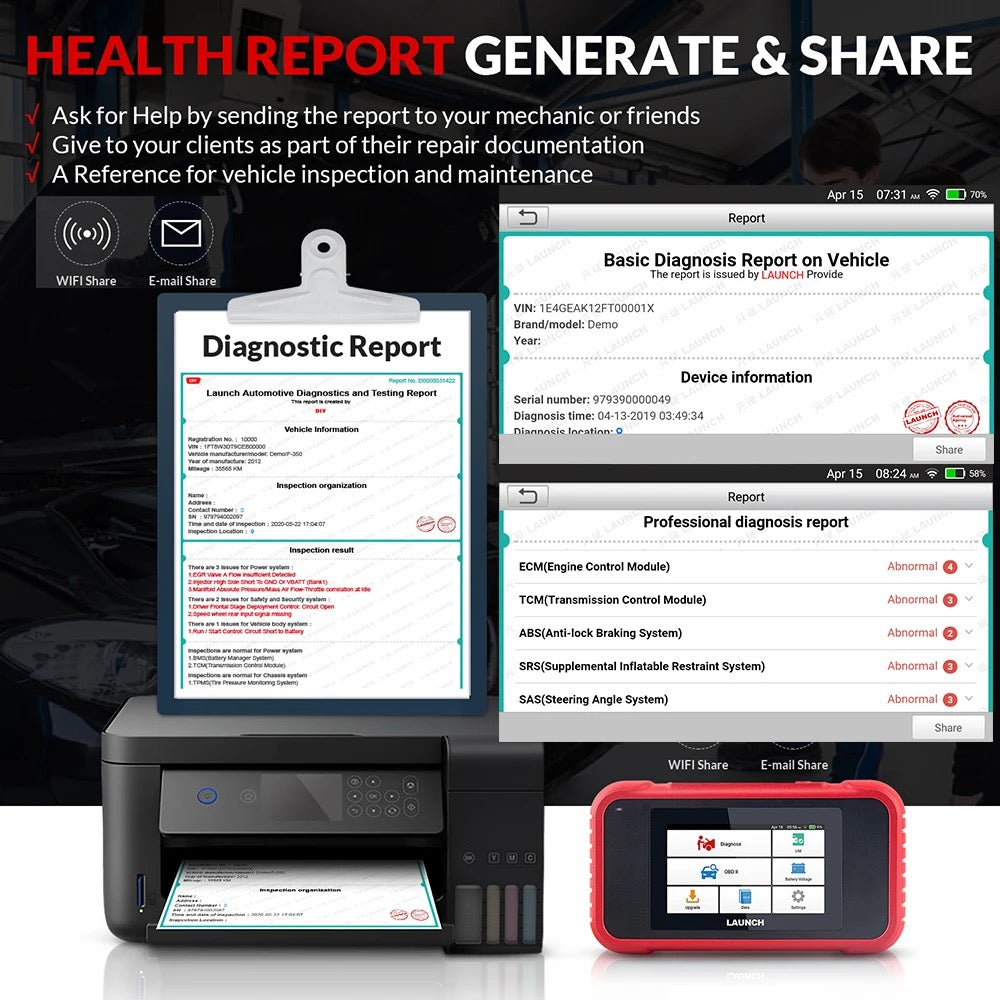 Launch X431 CRP129E OBD2 Diagnostic Tool for ENG/AT/ABS/SRS Multi-language free update CRP123E CRP129 CRP123 Creader VIII OBD2, EOBD, JOBD , KOBD , CRP129E