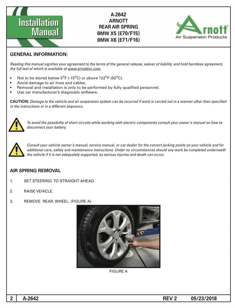 **SPECIAL** ARNOTT Set 2 Pcs Rear Air Suspension Suit BMW X5 E70 / for BMW X6 E71 E72 Air Spring Bag 37126790081, 37126790078 Arnott A-2642 F15 F85 F16 F86