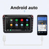 Car Stereo with Apple CarPlay / Android Auto Suit VW Golf MK5 MK6 Car Stereo Double DIN Head Unit, Bluetooth