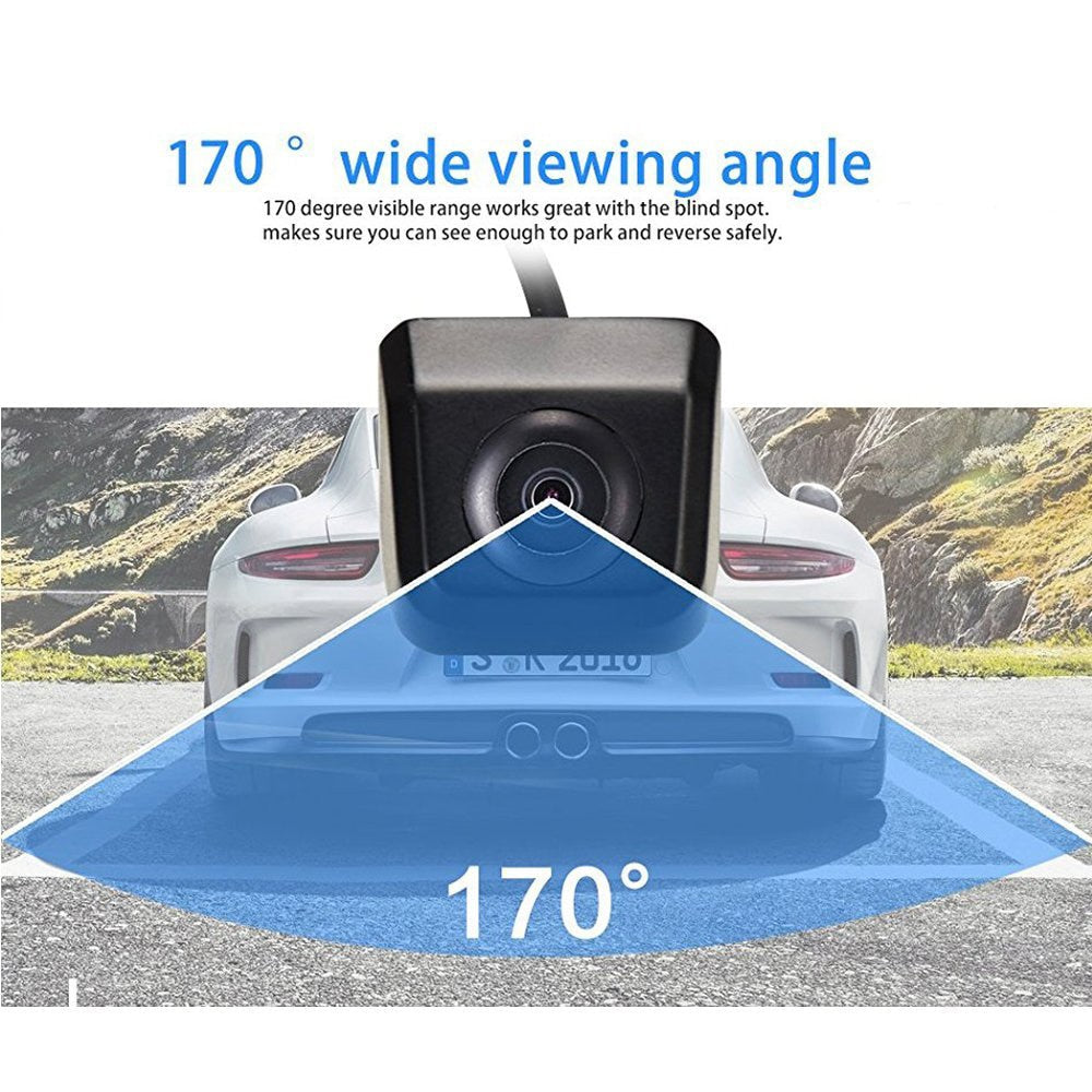 170 Degree universal auto camera night vision HD CCD front Vehicle Camera car rear view camera rearview Back Parking Monitor