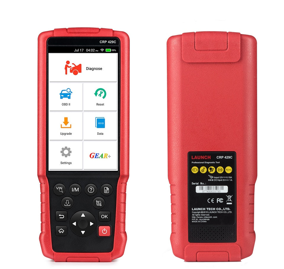 **SPECIAL** X431 CRP429C OBD2 Scan Tool for Engine, ABS, Airbag, AT + 11 Service CRP 429C Auto diagnostic tool Multi-language