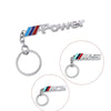 Key ring BMW Tri Colour Power Key chain For BMW M e46 e90 f20 e60 e39 f10 X1 X3 X4 X5 X6 X7