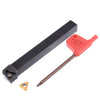 SER1010H11 Lathe Turning Tool Holder Tool Cutter + 1pc 11ER AG60 Carbide Insert Blade + 1pc Wrench