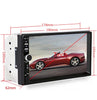 Car Stereo 2 DIN 7 inch Head Unit with Rear View Camera, Bluetooth, Remote