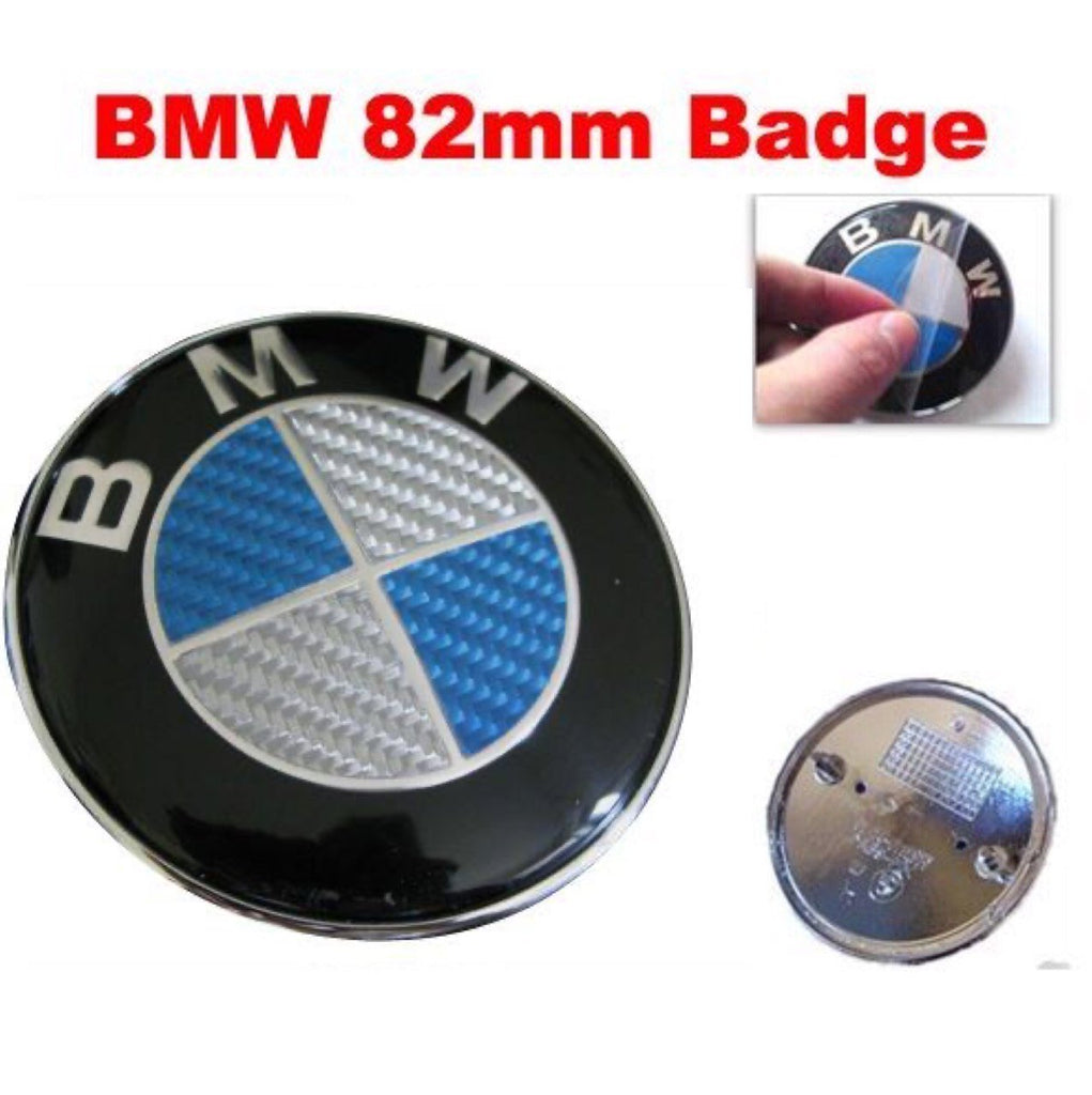 BMW Badge 82mm Bonnet Hood Emblem for E46 E39 E38 E90 E60 Z3 Z4 X3 X5 X6