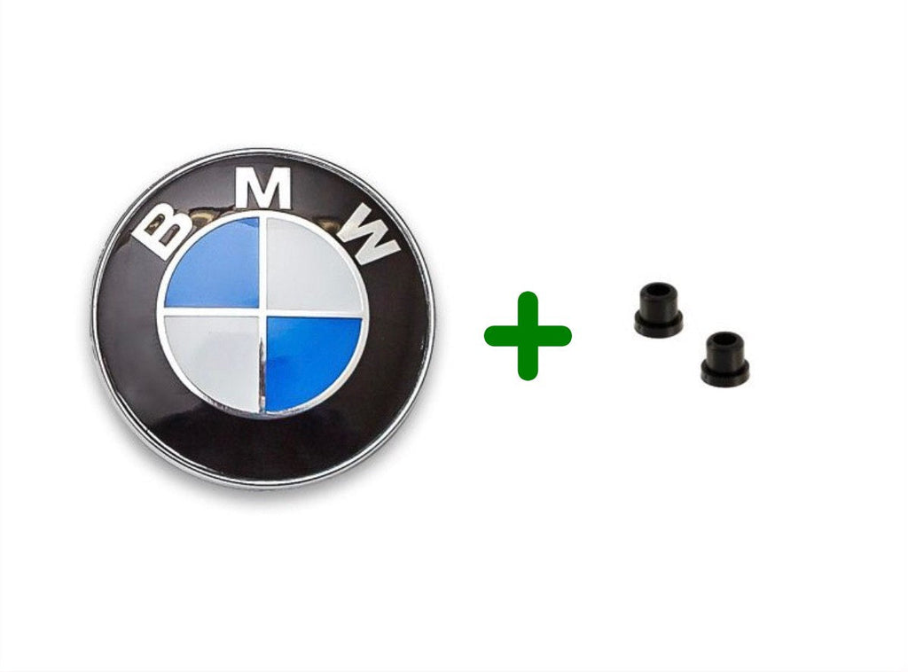 BMW Badge 82mm Bonnet Hood Emblem for E46 E39 E38 E90 E60 Z3 Z4 X3 X5 X6