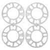 4pcs 3mm 5mm Universal Alloy Wheel Spacers Kit