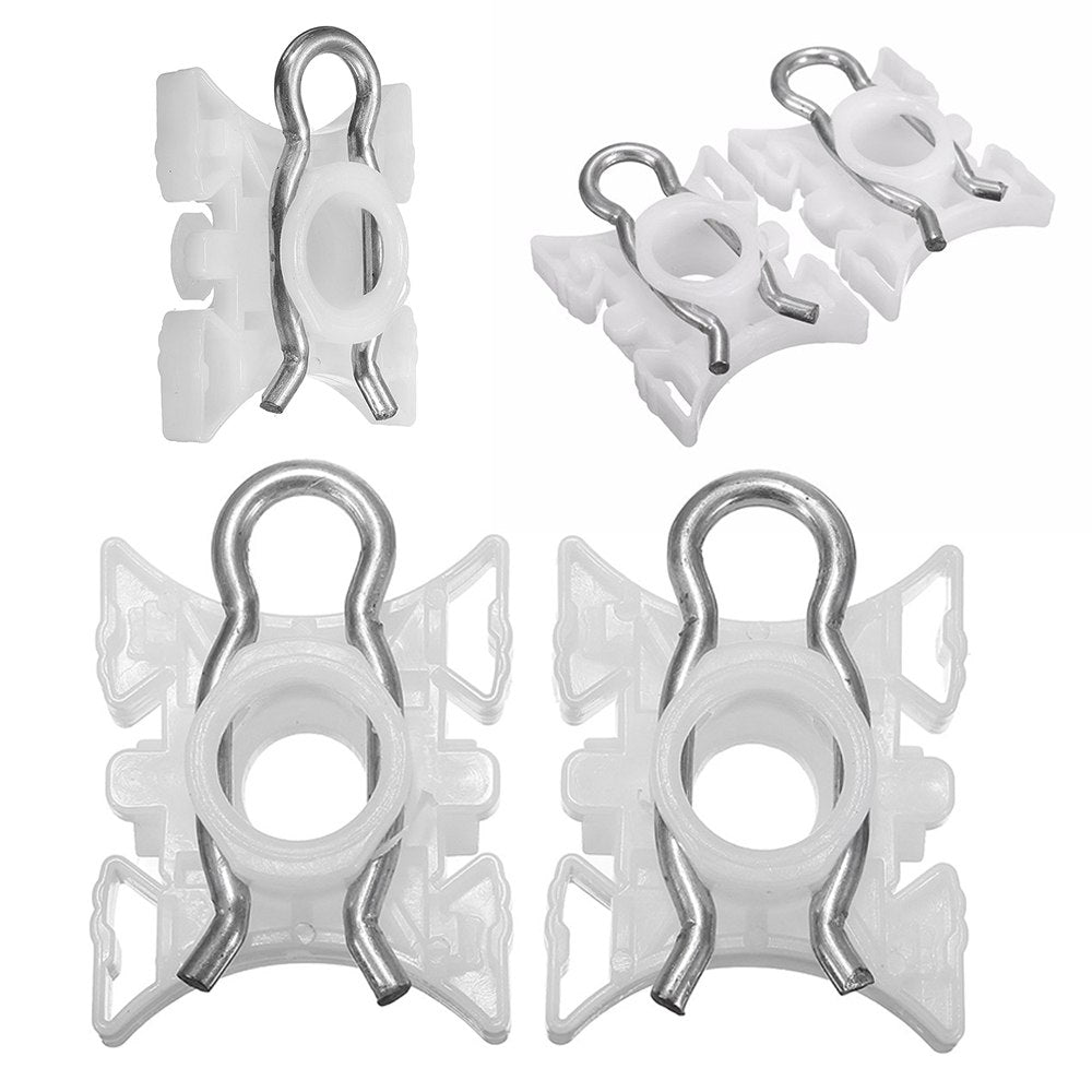 8 pcs/set Front Window Regulator Repair Kit Sliding Pivot Clips Suitable for BMW Roller Lifter Clips