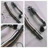 Stainless Steel Turbo Downpipe Exhaust Audi S3 Catless Downpipe A3 / S3 Type 8L, TT Quattro Type 8N - 1.8T engines