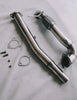 Stainless Steel Turbo Downpipe Exhaust Audi S3 Catless Downpipe A3 / S3 Type 8L, TT Quattro Type 8N - 1.8T engines