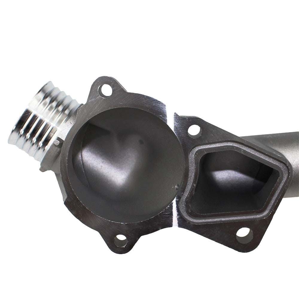 Aluminum Engine Coolant Thermostat Housing For BMW 5 E39 528i