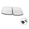 Car Right Side Rearview Mirror Suitable For BMW X5 E53 1999-2006 3.0i 4.4i White Car Side Wing Mirror Glass