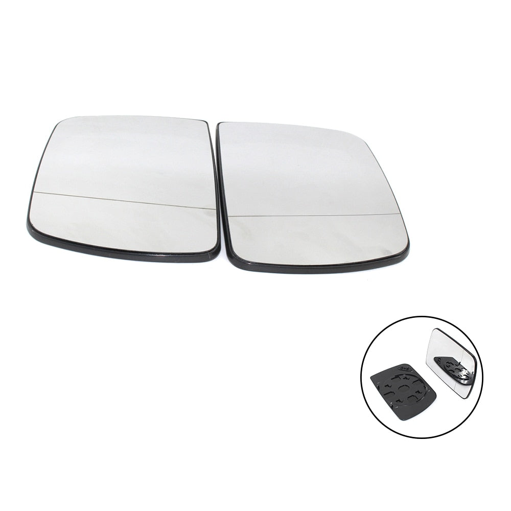 Car Right Side Rearview Mirror Suitable For BMW X5 E53 1999-2006 3.0i 4.4i White Car Side Wing Mirror Glass