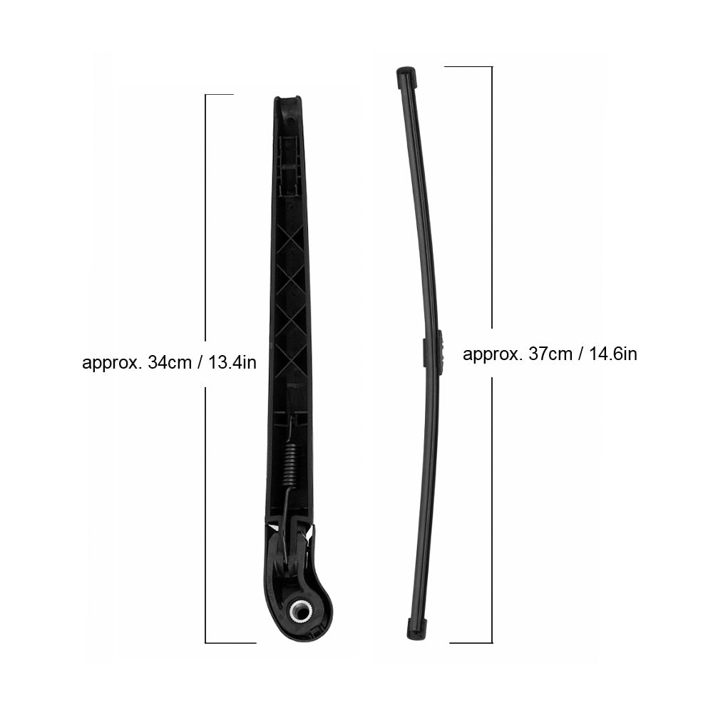 Car Rear Window Windshield Wiper Arm & Blade Replacement Set Suitable for BMW E70 X5 X5M 2007-NOW