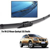 Front Wiper Blades For Nissan Dualis J10 2006 - 2013 Windshield Windscreen Front Window 24"+15"