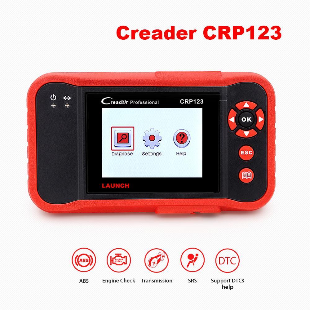 **SPECIAL** Car Scanner tool Launch X431 CRP123 Creader ENG/AT/ABS/SRS