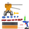 PDR Tools Paintless Car Dent Repair Tool Dent Removal Dent Puller Tabs Dent Lifter PDR Tool Kit ToolKit Hand Tool Set