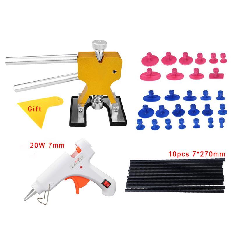 PDR tools paintless dent repair tools Dent Repair Kit Car Dent Puller with Glue Puller Tabs Removal Kits for Vehicle Car Auto