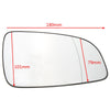 Left Side Wing Mirror Glass Heated Suitable For 2004 - 2009 Holden ASTRA
