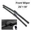 Front and Rear Wiper Blades Set Suit For VW Golf MK7 2012 - 2018 2017 2016 Windshield Windscreen 26"18"11"